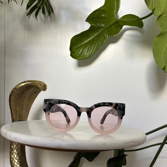 Valley Eyewear Black and Pink Sunglasses